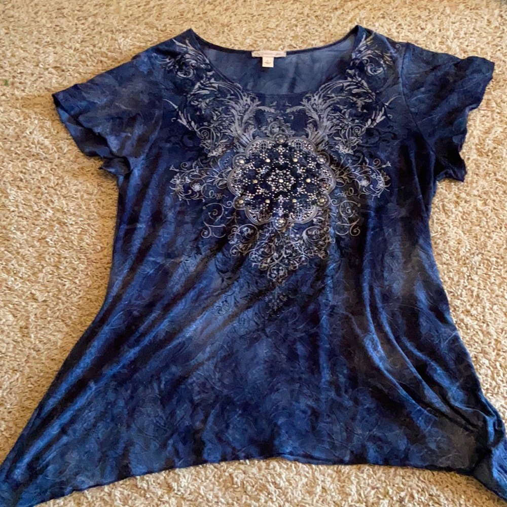 Blue top
